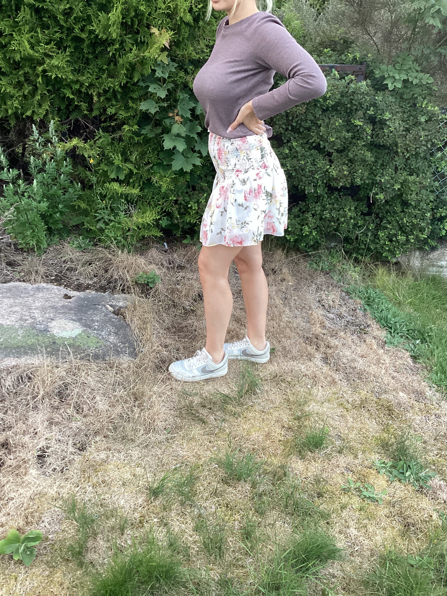 Floral skirt