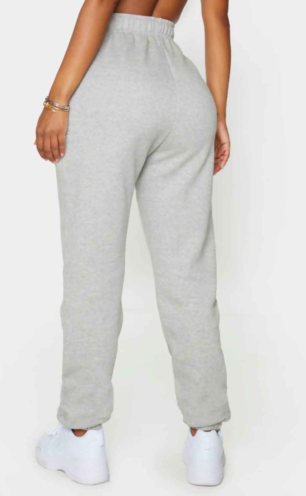 Grey Marl Casual Joggers