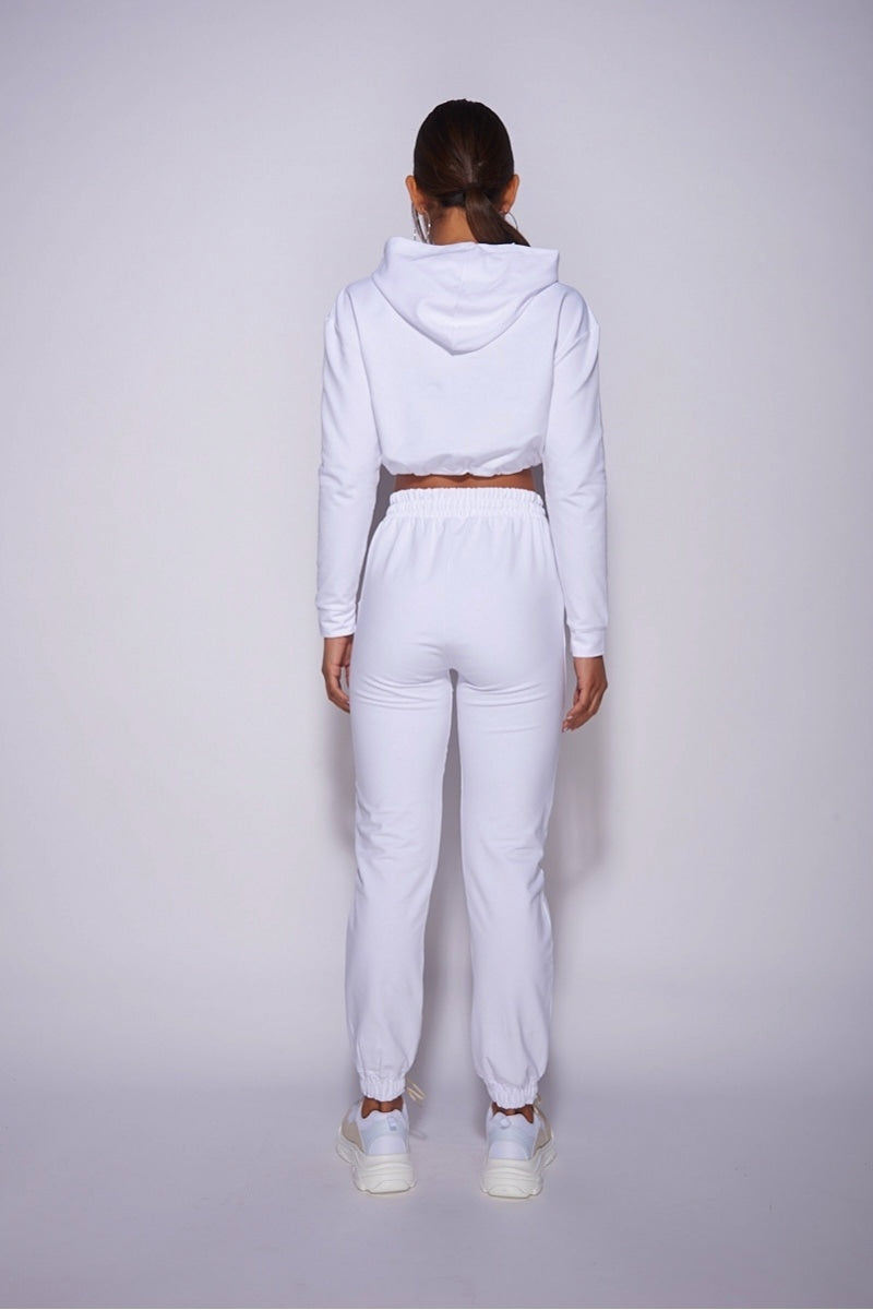 White jogger