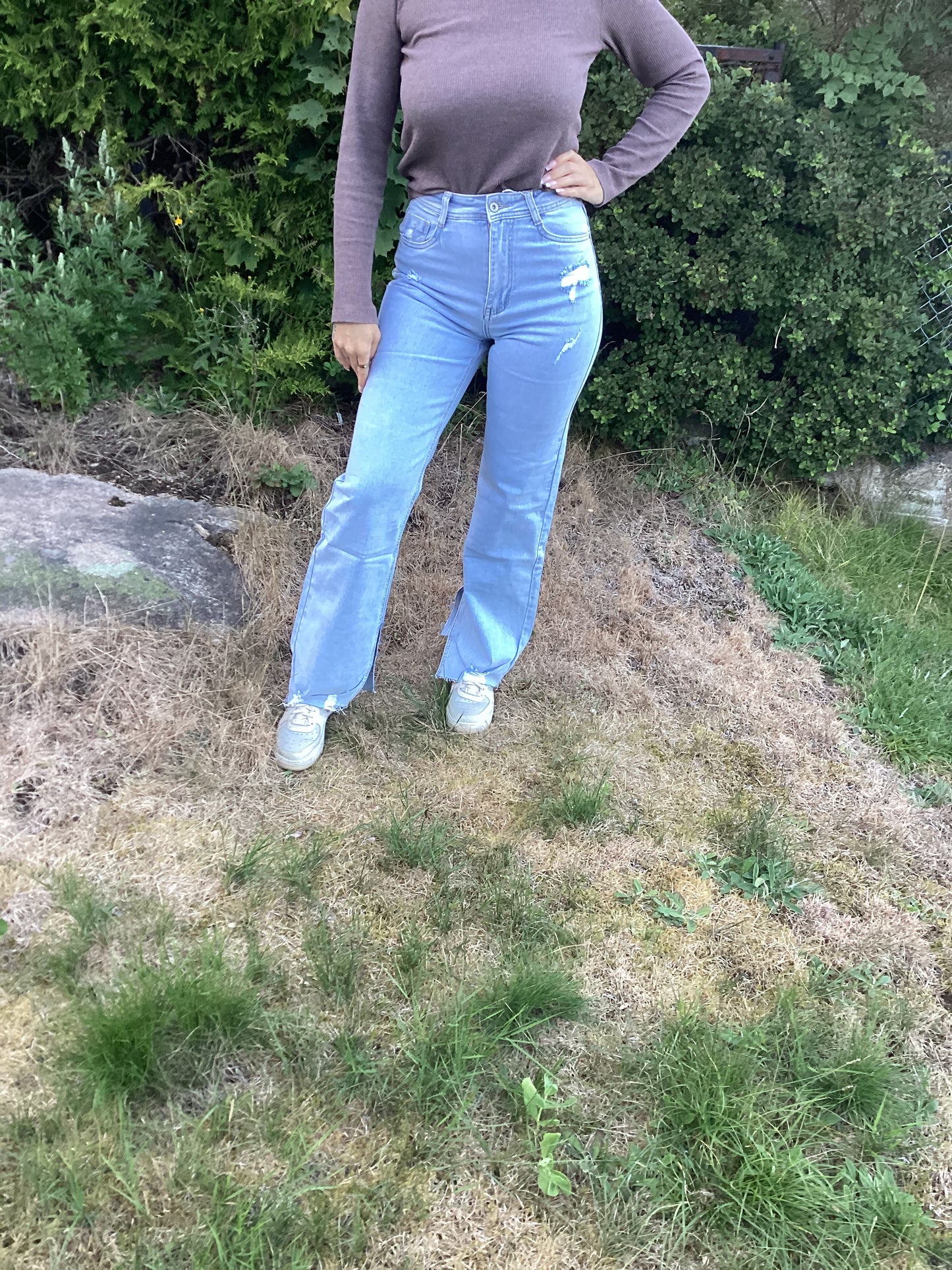 Straight jeans fra Hello Miss