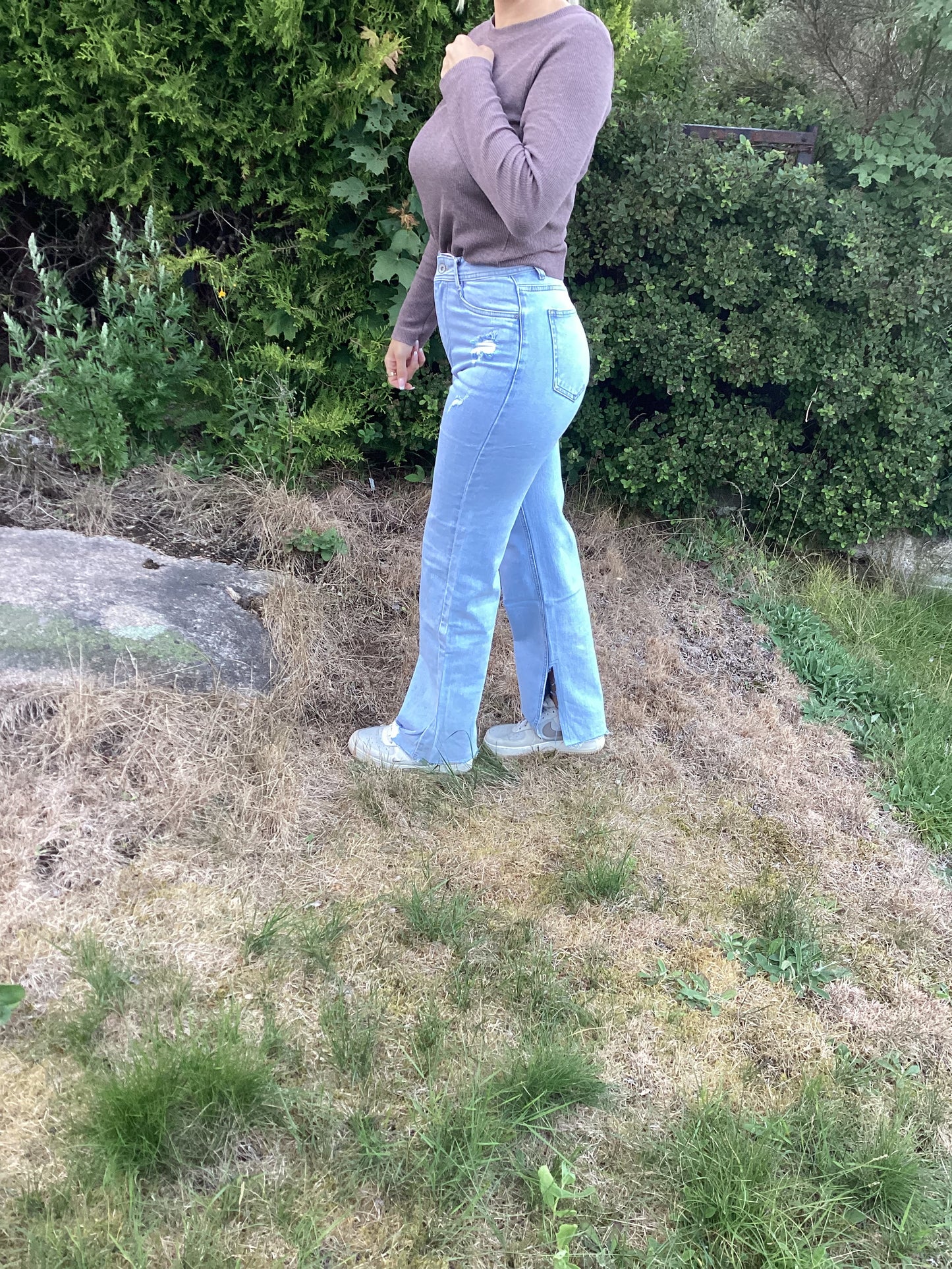 Straight jeans fra Hello Miss