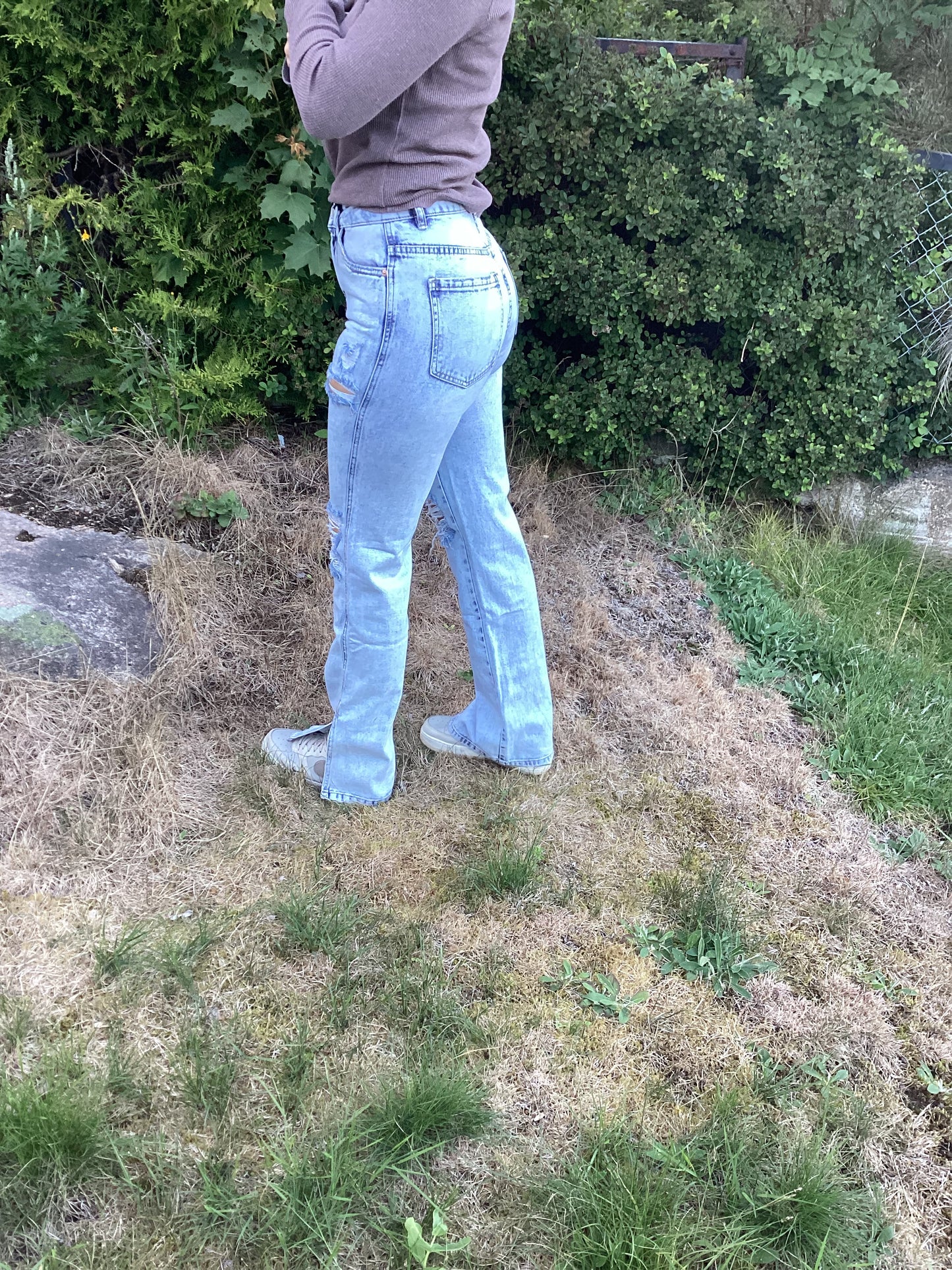 Jeans Straight leg fra Queen Hearts