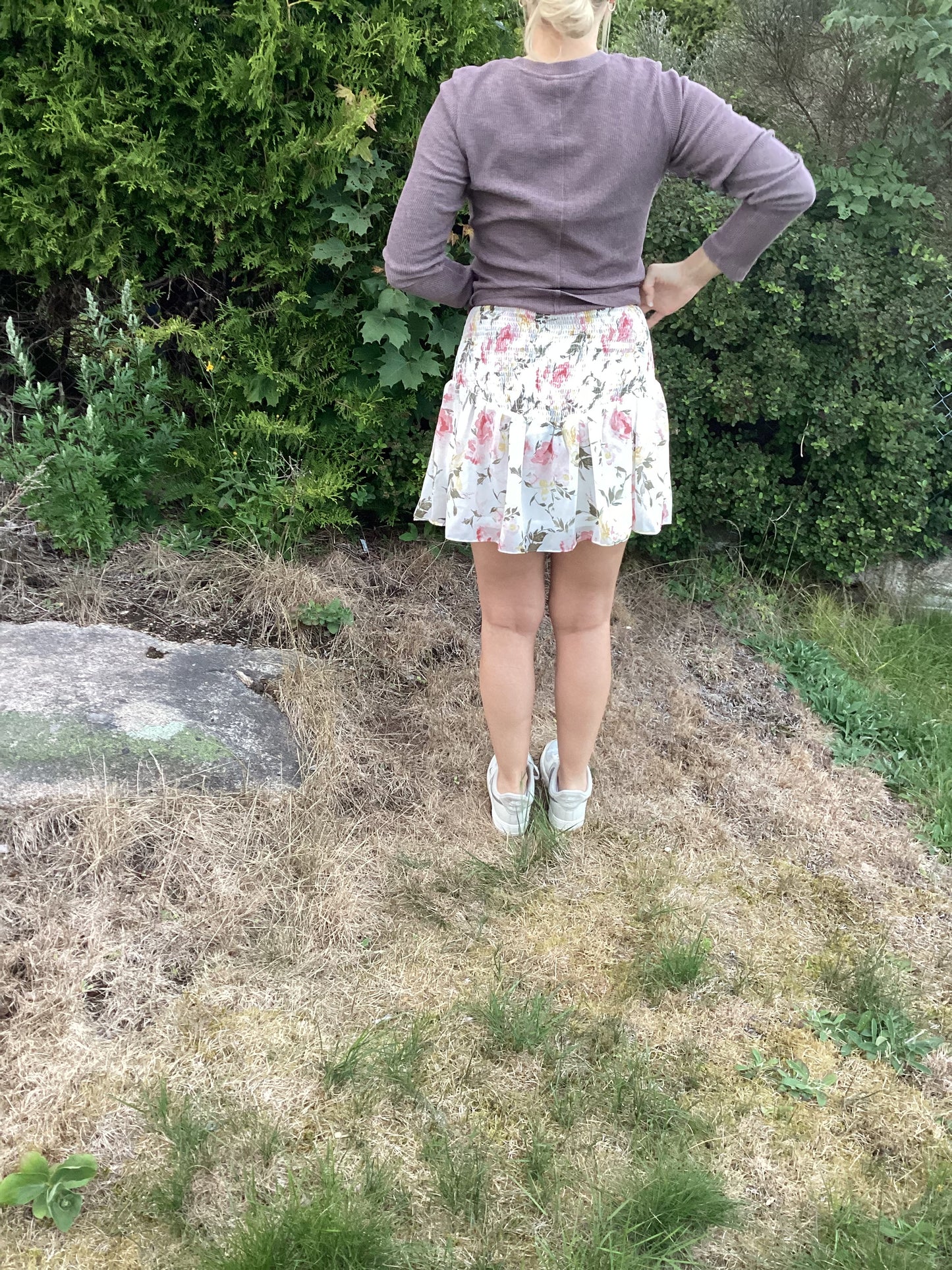 Floral skirt