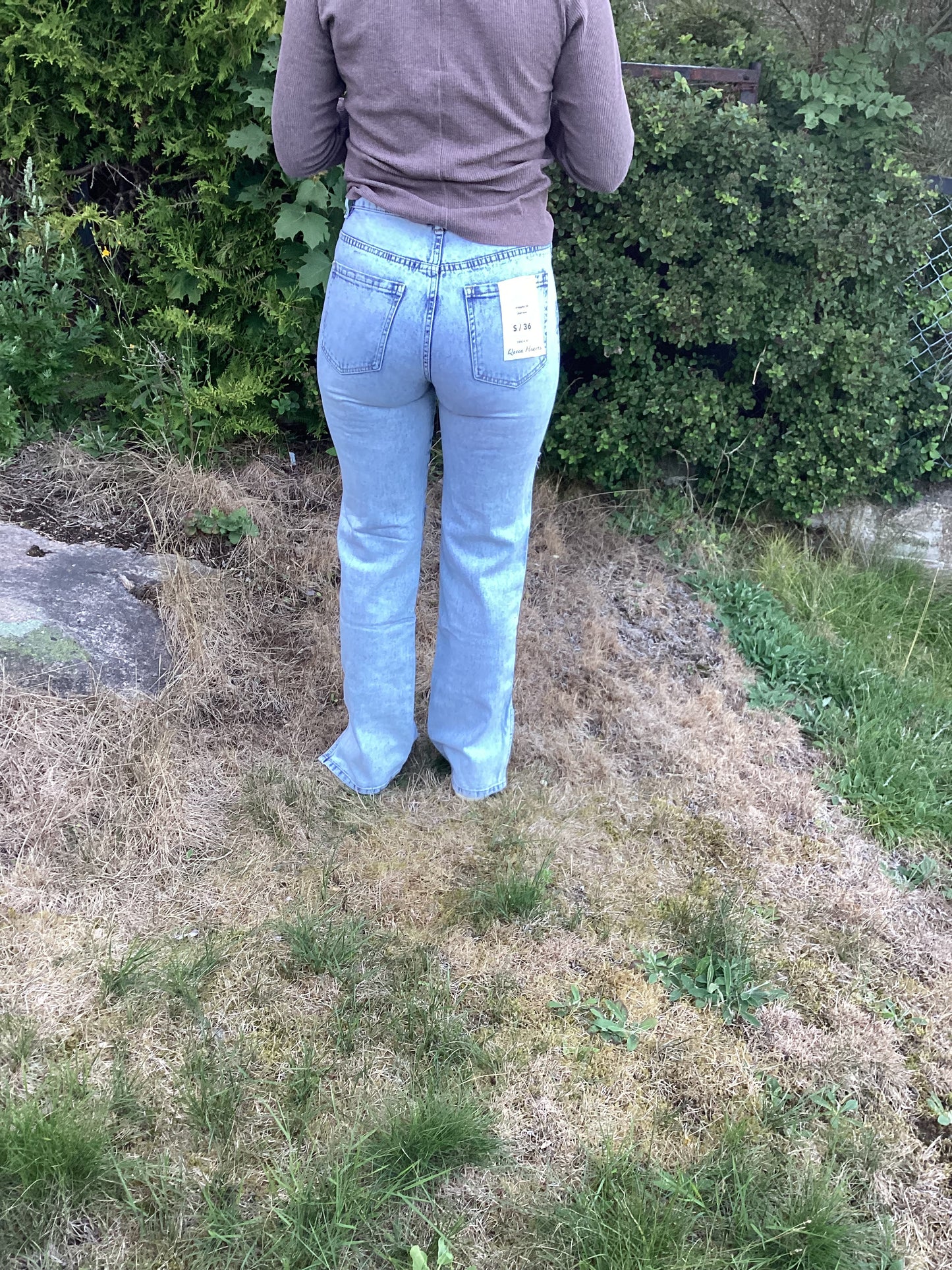 Jeans Straight leg fra Queen Hearts